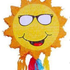 Pinata Smile Face/Sun 50x50x8cm