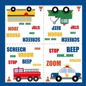 Serviette Transport 33x33cm 20pcs
