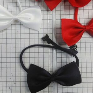 Bow Tie Plain Colors 11x6.5cm