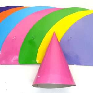 PARTY PAPER HAT FOLDEBLE 10PCS/PACK/EA.P