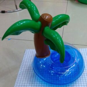 INFLATABLE GLASS HOLDER PALM TREE H22CM/