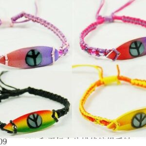 BRACELET NEON BEST FRIEND/LOVE/EACH CARD