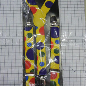 SUSPENDER CLOWN 2.5CMX1M/EACH