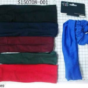 HAIR ELASTICS SET/EACH SCARD