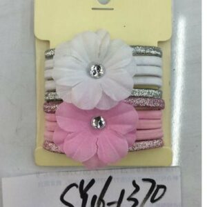HAIR RING WITH FLOWER?? STRING/EACH