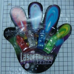 LASER FINGER BEAMS /CARD
