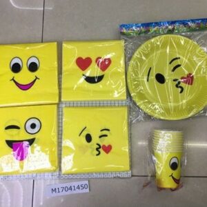 SERVIETTE EMOJIE FACES 20PCS/PACK