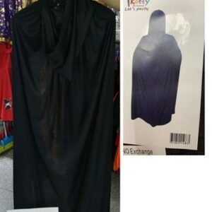 HALLOWEEN CAPE WITH HOOD/EACH