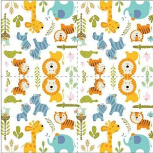 SERVIETTE SAFARI BABY 33X33CM 20PCS/PACK