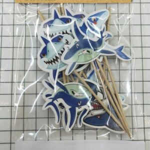 CAKE STICK HAPPY BIRTHDAY 12PC/PK/EA.PK
