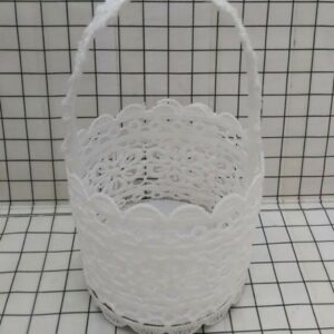 PLASTIC BASKET WEDDING MINI D6X5.5CM/EAC