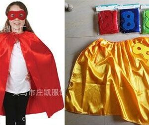 CAPE+MASK SET PLAIN COLOR /SET