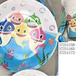 PARTY FLAG BANNER NARWHAL 2.8M/EACH