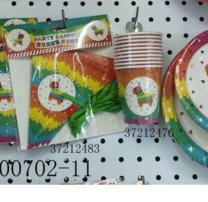 CAKE TOPPER NUMBER WOODEN GLITTER 5X14