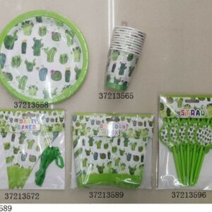 PARTY PAPER CUPS CACTUS NEW 10PC/PK