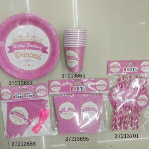 PARTY PAPER PLATE PRINCESS 9" 10PC/PK