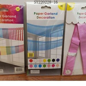 FOIL FRINGE CURTAIN HBD 1X2M/EACH