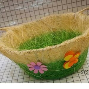 EASTER BUNNY WITH BASKET 10X24CM/