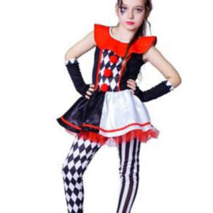 COSTUMES INSTANT GIRLS EVIL JESTER/EACH