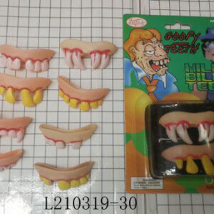 GOOFY TEETH /EACH CARD
