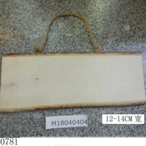 WOODEN HANGING DECO UNICORN 12X18CM/EACH