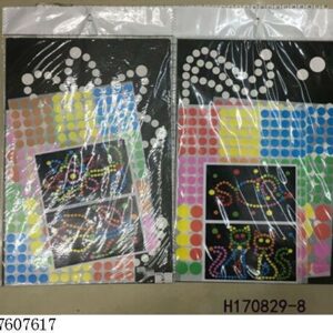 STICKERS ALPHABETS/NUMBERS SILVER/EACH