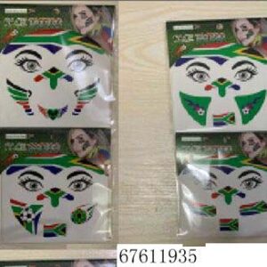 FACE TATTOO RSA /EACH CARD