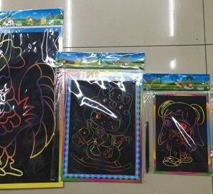 SCRATCH PAPER (S) 9X12CM 4PCS/PACK/EA.PK