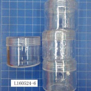 PLASTIC CONTAINER WITH LID 3PCS