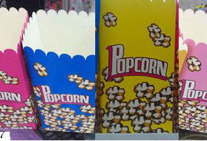 POPCORN PAPER BOX 6PCS/PACK
