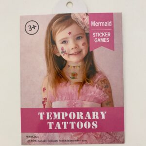 TEMPORARY TATTOOS MERMAID/EACH