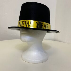 HAT TOP HAPPY NEW YEAR 28X24X12CM/EACH