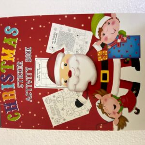 STICKER ACTIVITY BOOK CHRISTMAS A4 20PAG