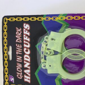 HANDCUFFS GLOW IN THE DARK F9302/EACH