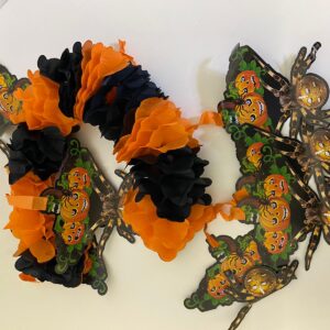 PAPER DECO PUPMKIN,SPIDERS L2.7M/EACH