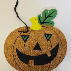 HALLOWEEN DECO EVA TRICK,TREAT 27X26CM/E