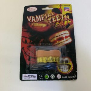 TEETH VAMPIRE SYZ-0605A/EACH CARD