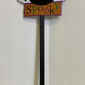 HALLOWEEN DECO GARDEN STICK WOOD+EVA/EAC