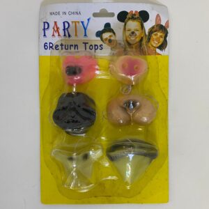 PARTY 6 RETURN TOPS (NOSE) 2125-12/CARD