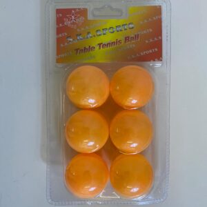 TABLE TENNIS BALLS 6PCS/PACK/EACH PACK