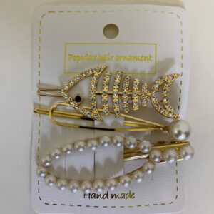 HAIR ASSCE SET (HAIR CLIP+PIN ETC/CARD