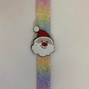 SNAPP BAND SANTA 3X21.5CM/EACH