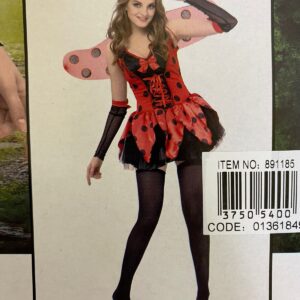 COSTUME ADULT LADYBUG /EACH