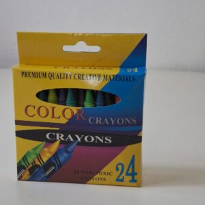 CRAYONS 24 YY-5024/EACH BOX