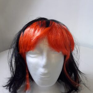 WIG BOB BLACK WITH ORANGE 120GM/EACH