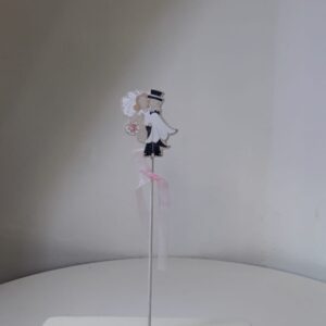 WEDDING DECO COUPLE ON STICK/EACH