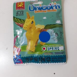 UNICORN BUILDING BLOCKS 123-234/EACH