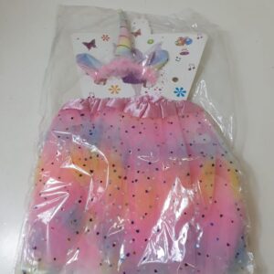TUTI SET UNICORN (TUTU DOTS+A/BAND)SET