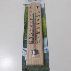 THERMOMETER WOODEN 25CM/EACH