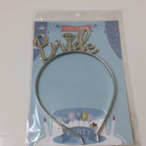 CAKE TOPPER A/BAND BRIDE W0.5CM/EACH